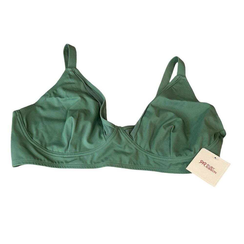 BRAND NEW‎ Ruby Ribbon Bikini Top swimsuit La Jolla size 16,